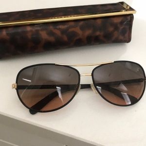 Tory Burch aviator style sunglasses